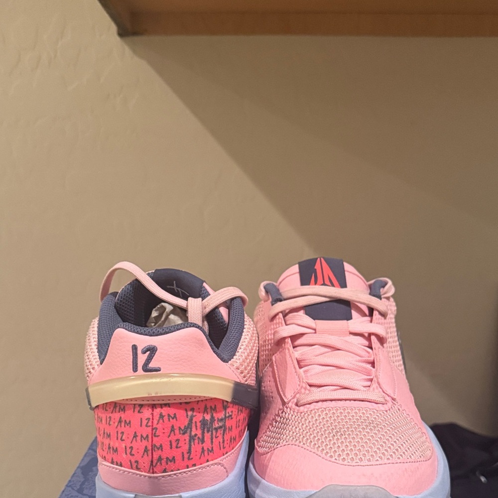 (Used three times) Nike Ja 1 Day One Soft Pink Basketball shoe - Picture 5 of 6